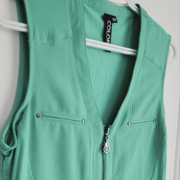 Green Blouse M - Picture 2 of 5